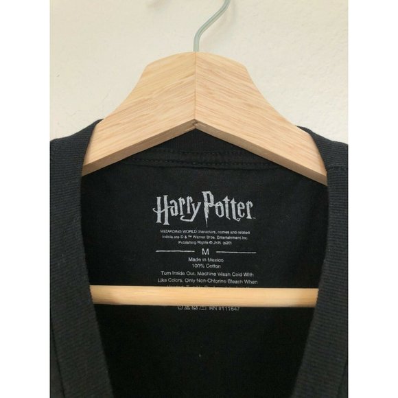 HARRY POTTER Cast Black Short Sleeve Tee Shirt Men's Size Medium - Picture 3 of 4